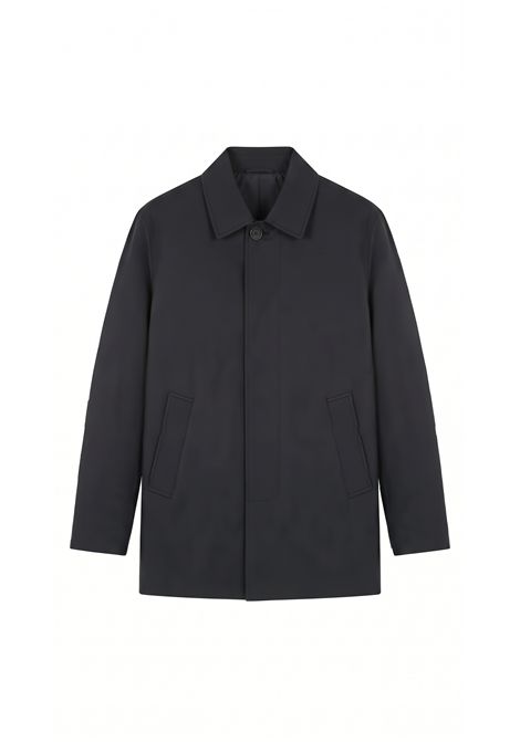 Trench Uomo Impermeabile Regular Fit con Chiusura a Scomparsa OUTFIT | OF127K009 PA00289000